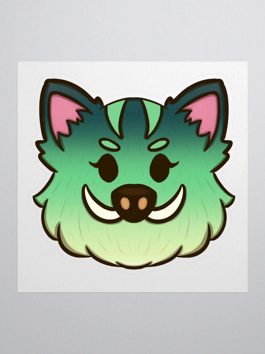 1.5 Years Boar Badge Sticker product image (1)