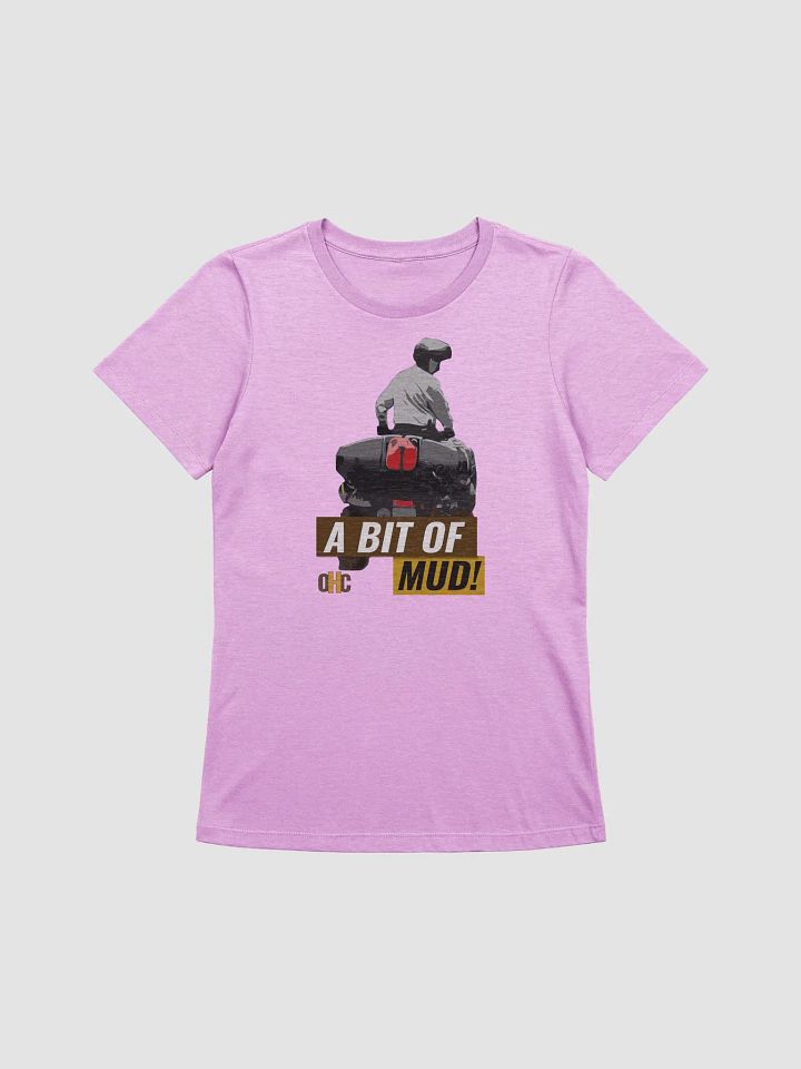 A Bit of Mud – The Badge of a True Rider - Bella+Canvas Women's Supersoft Relaxed-fit T-Shirt product image (6)