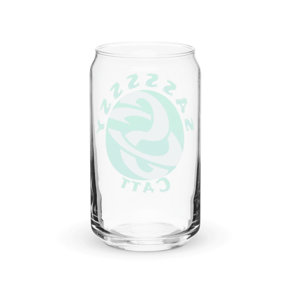 SasssssyCatt's Logo in Green 2025 on Can Shaped Glass product image (6)