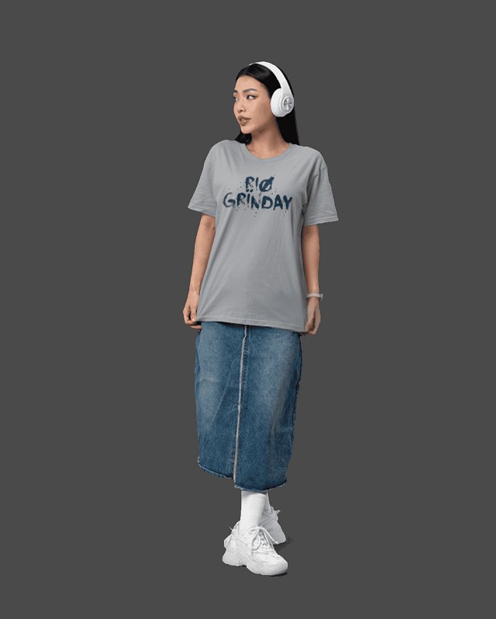 RIO GRINDAY YANK BLUE SCRIPT TEE product image (2)