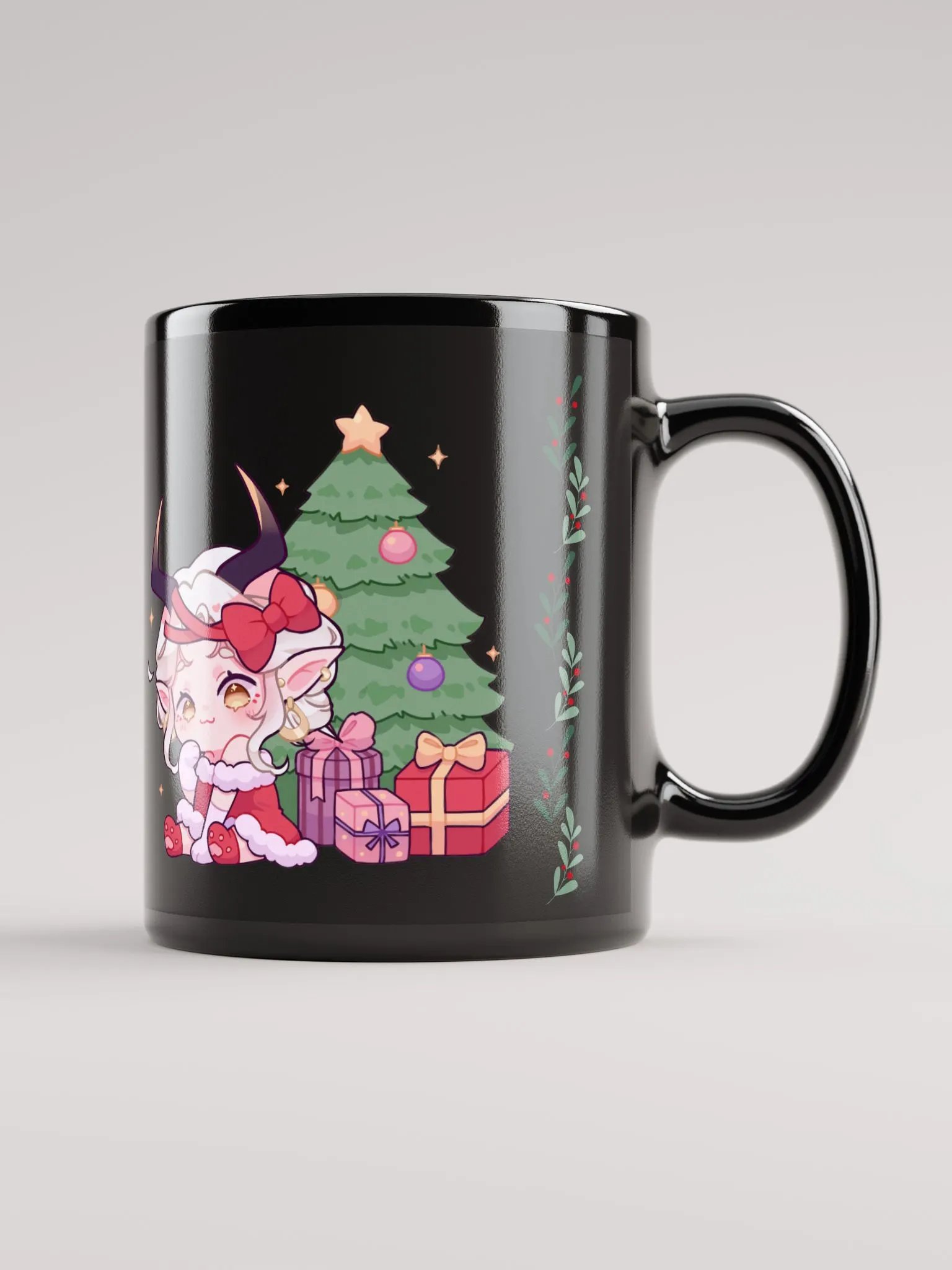 Christmas Mug Black 02 product image (1)