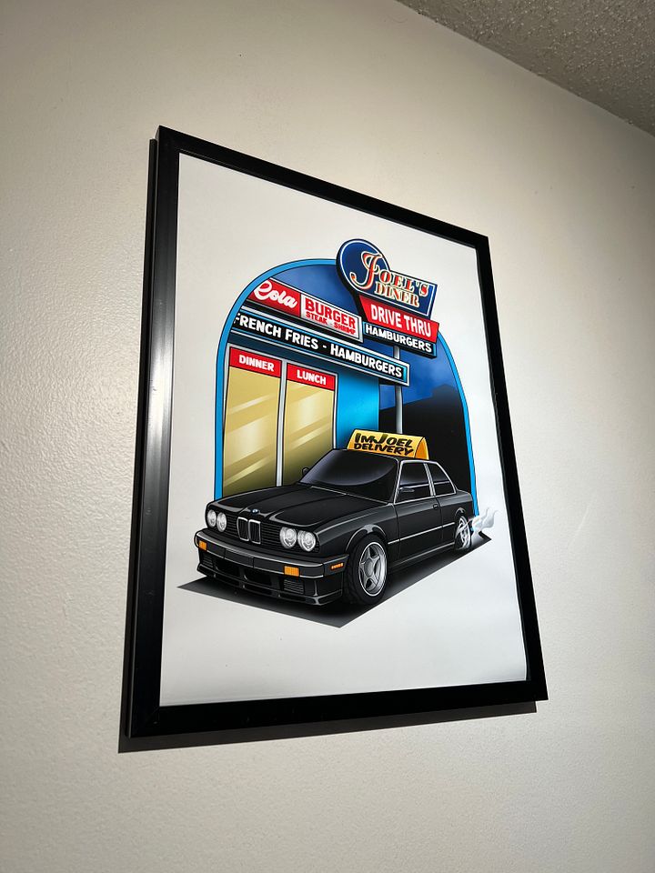 e30 Delivery Print *FRAME NOT INCLUDED* product image (1)