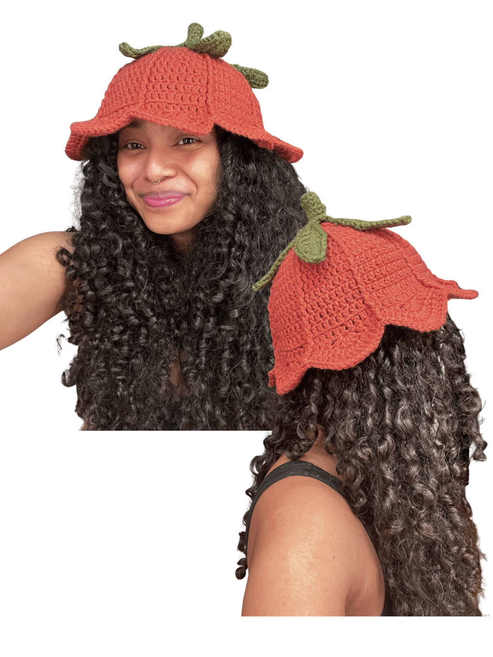 Oversized Clay Tulip Bucket Hat product image (1)