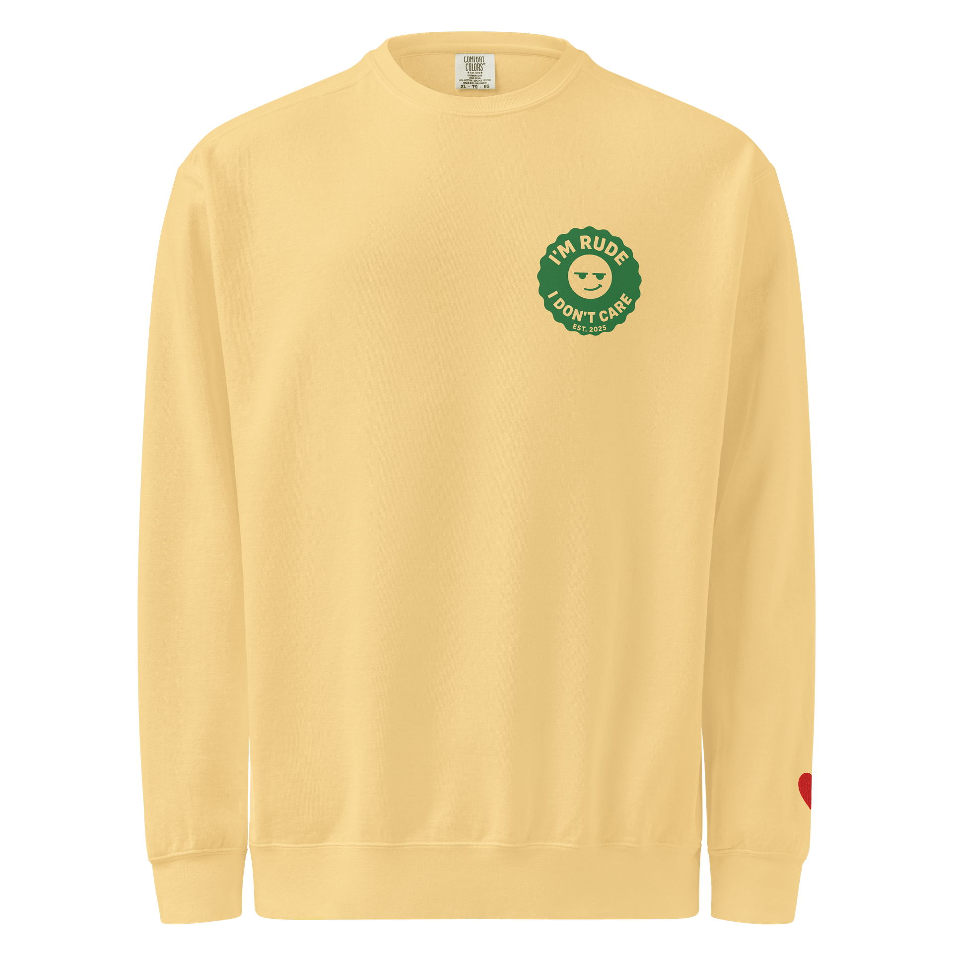 I Don’t Care sweatshirt product image (1)