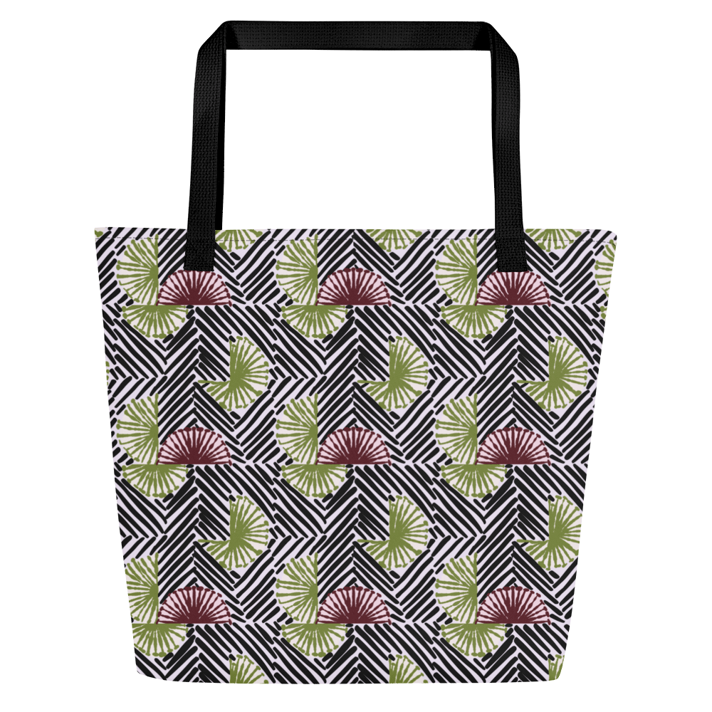 Afrococo Fan Stripes Geometric Print product image (1)