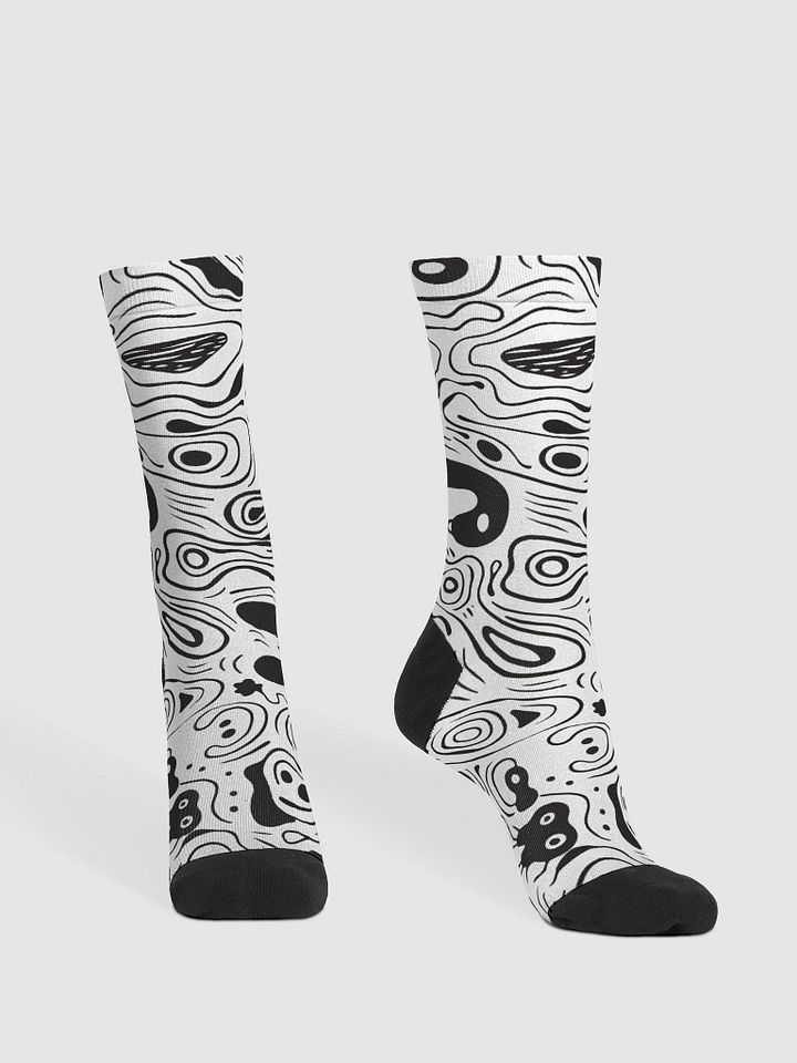 Fluid Dynamics | Premium Sustainable Crew Socks product image (2)