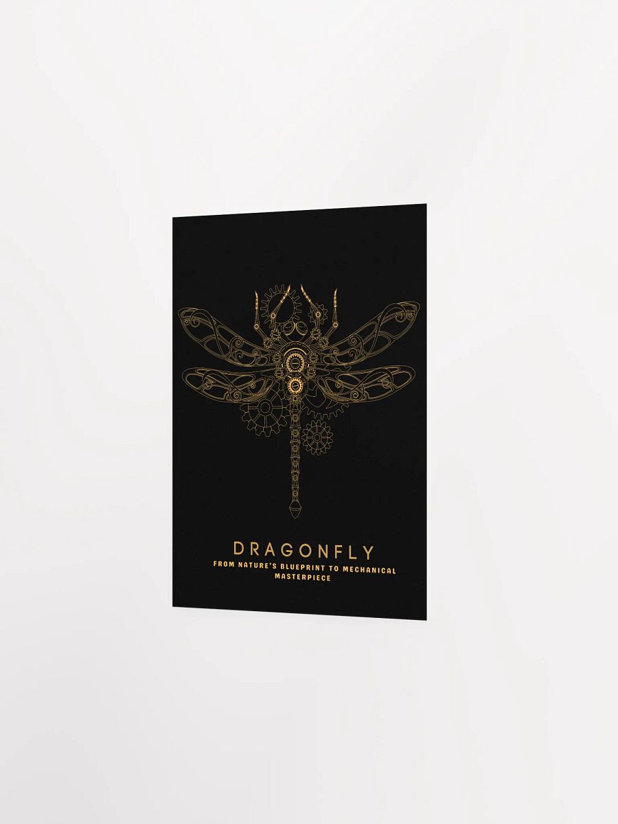 Mechanical Dragonfly - Enhanced Matte Poster product image (2)