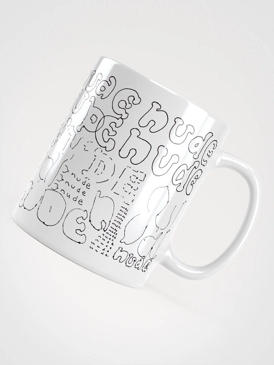 Nude White Glossy Mug product image (6)