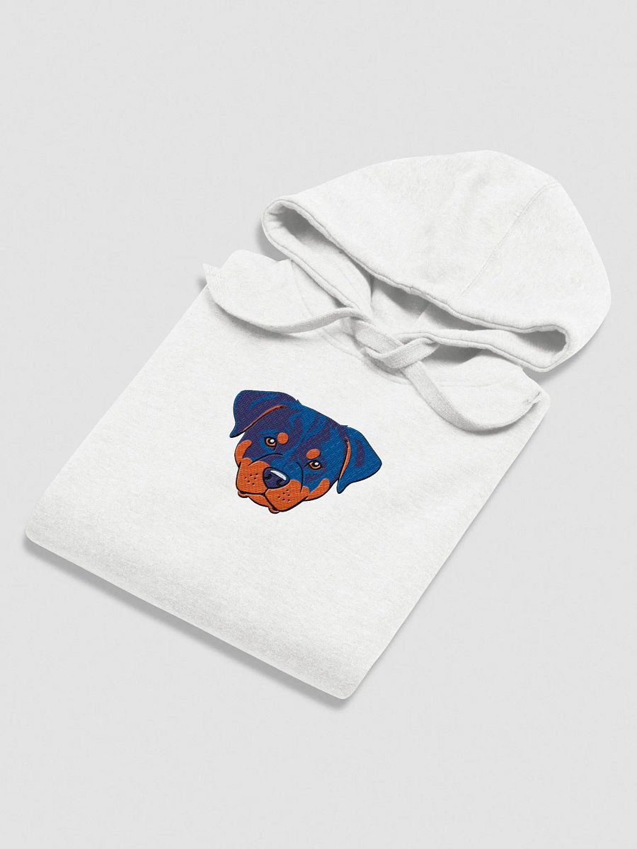 Rottweiler Dog Illustration Premium Embroidered Hoodie product image (4)