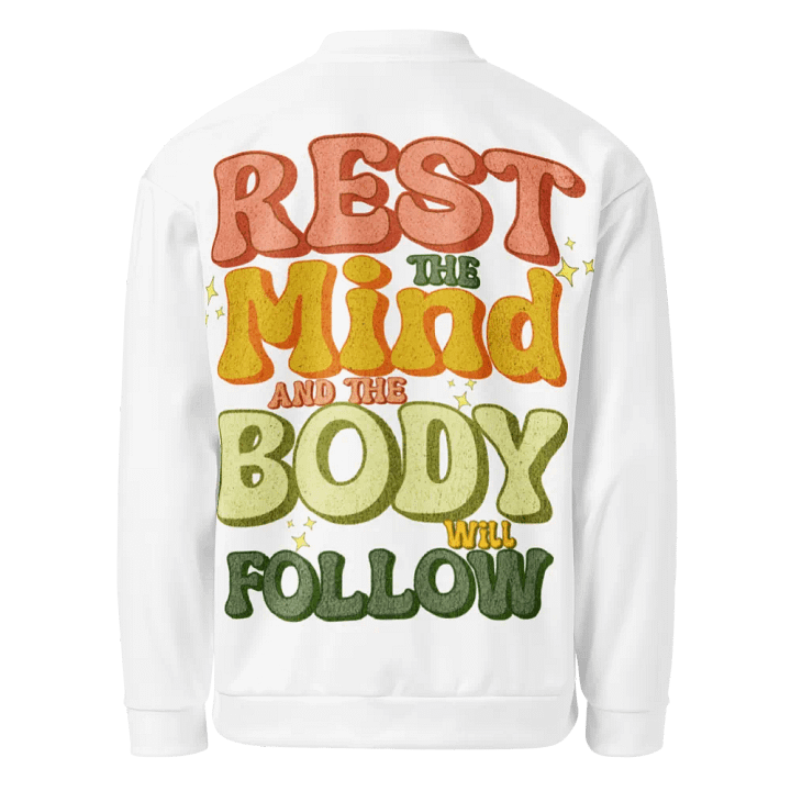 Mindful Reflections All-Over Bomber Jacket product image (1)