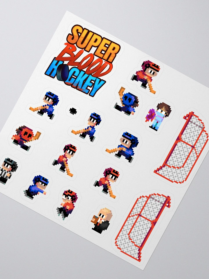 Super Blood Hockey Sticker Set product image (2)