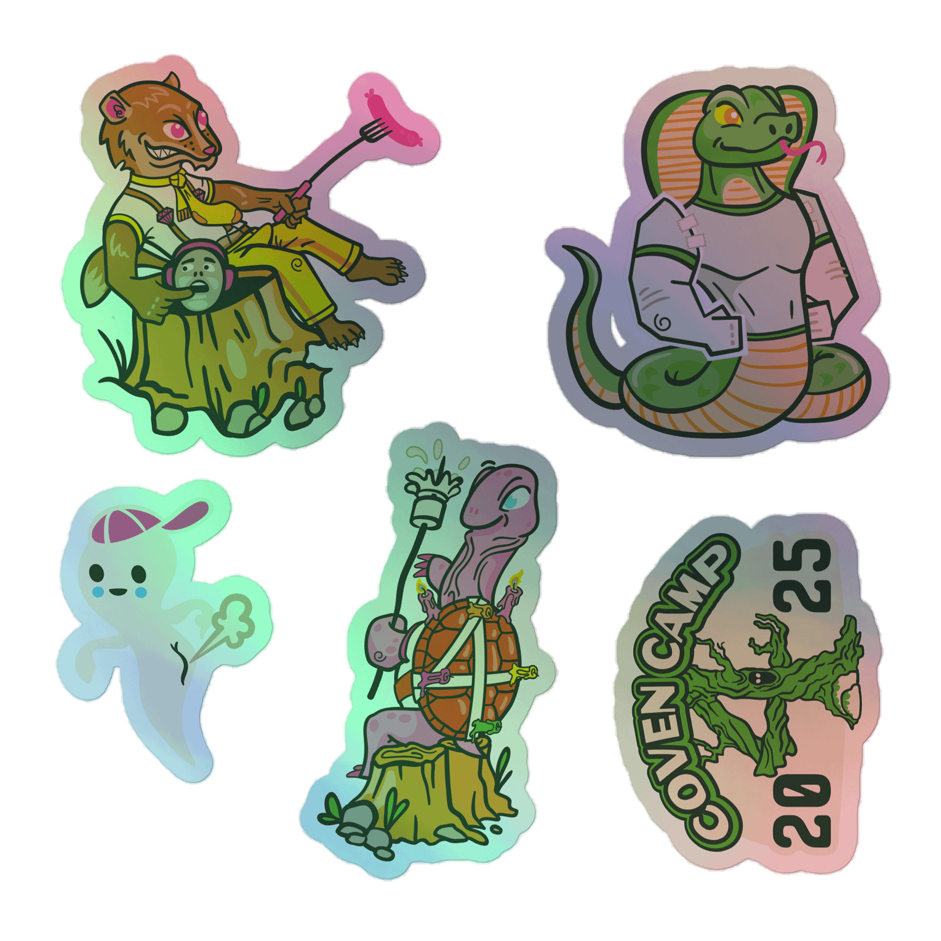 Halo Bunk Mascot Stickers product image (1)