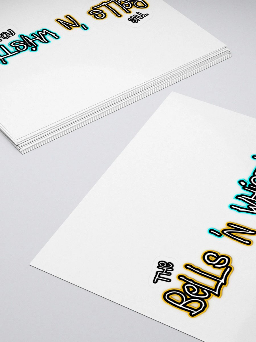 The Bells 'N Whistles Podcast Kiss Cut Sticker product image (4)