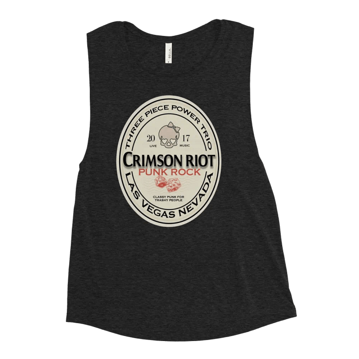 CRIMSON RIOT - BEER LOGO TANK product image (2)