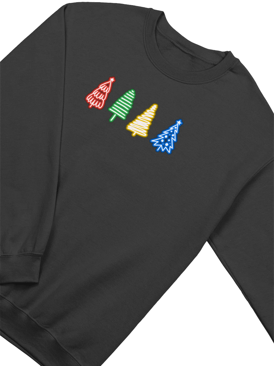 Neon Christmas Tree Sweatshirt 3545 product image (6)