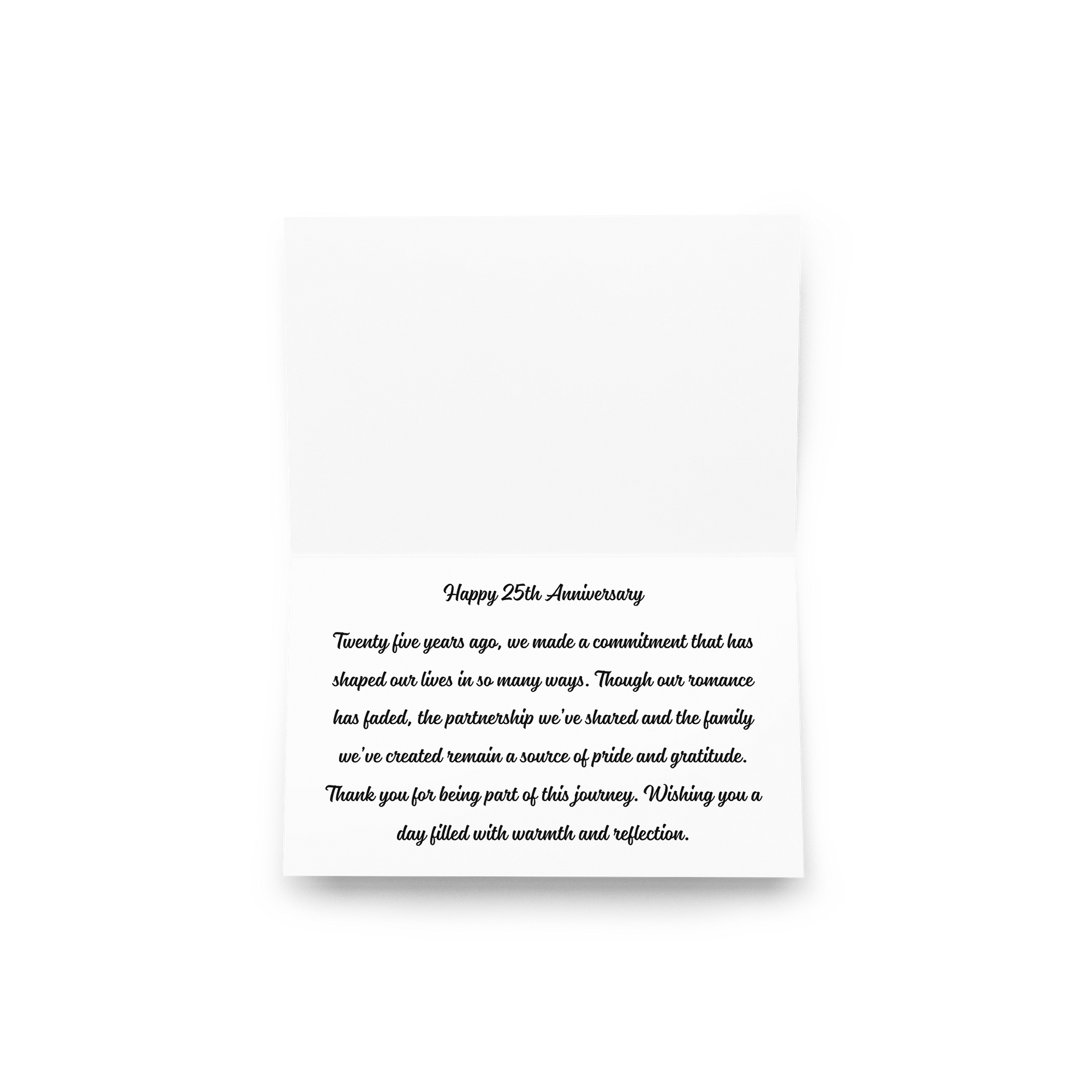 Valentine's Day card - 25 years marriage product image (3)