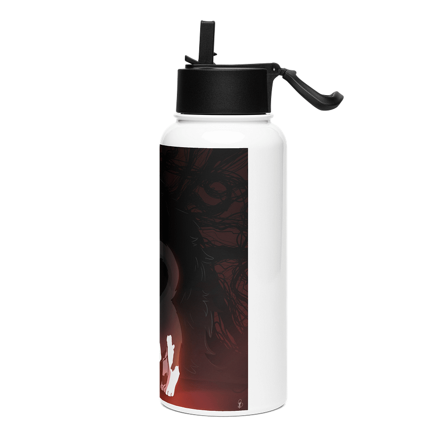 Stainless Steel Water Bottle with a Straw Lid product image (3)