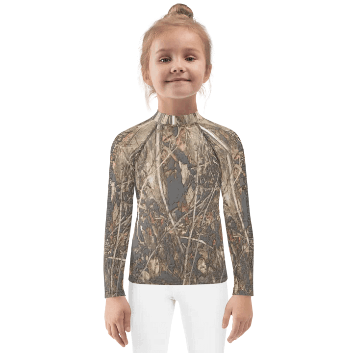 Kids Rash Guard - Dead Split - It Happennnns Camo product image (1)