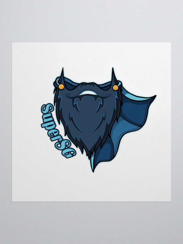 SuperSG Beard Sticker product image (2)