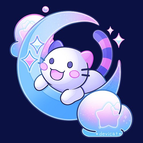 CandiCat on the Moon • 2025

My original character, CandiCat, sitting on a crescent moon.

𓆩♡𓆪
#devicat #candicat #cat #paste...