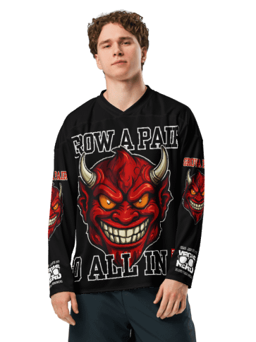 GROW A PAIR - GO ALL IN! Poker Inspired Unisex Jersey product image (3)
