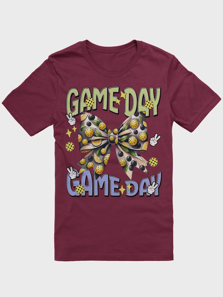 Game Day Bow Pickleball T-Shirt product image (1)