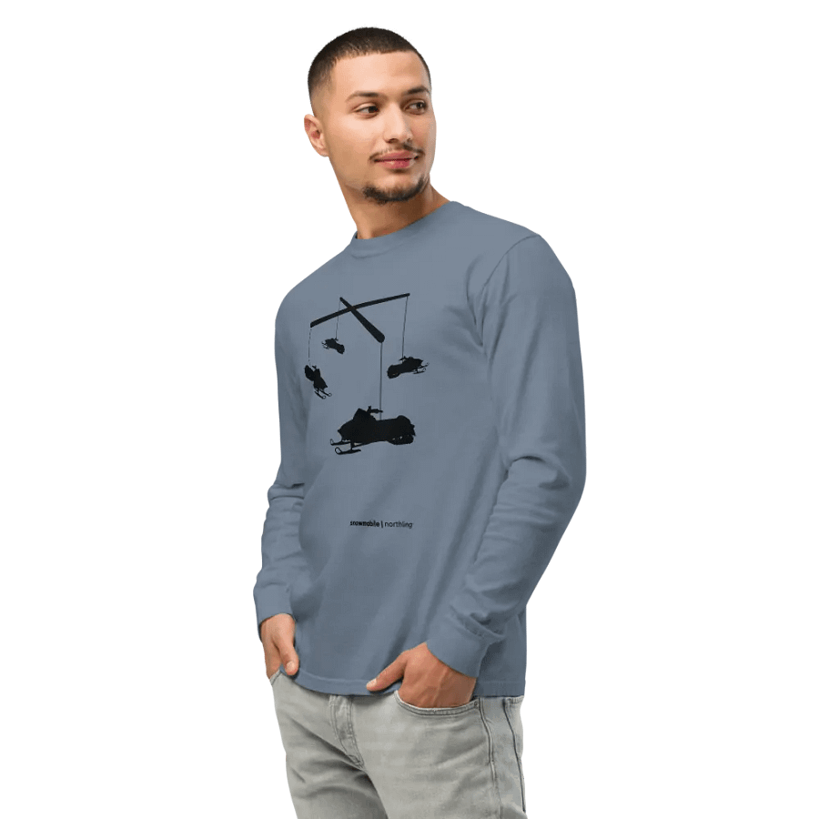 Northling™ Snowmobile Garment Dyed Long-Sleeve T-Shirt product image (4)