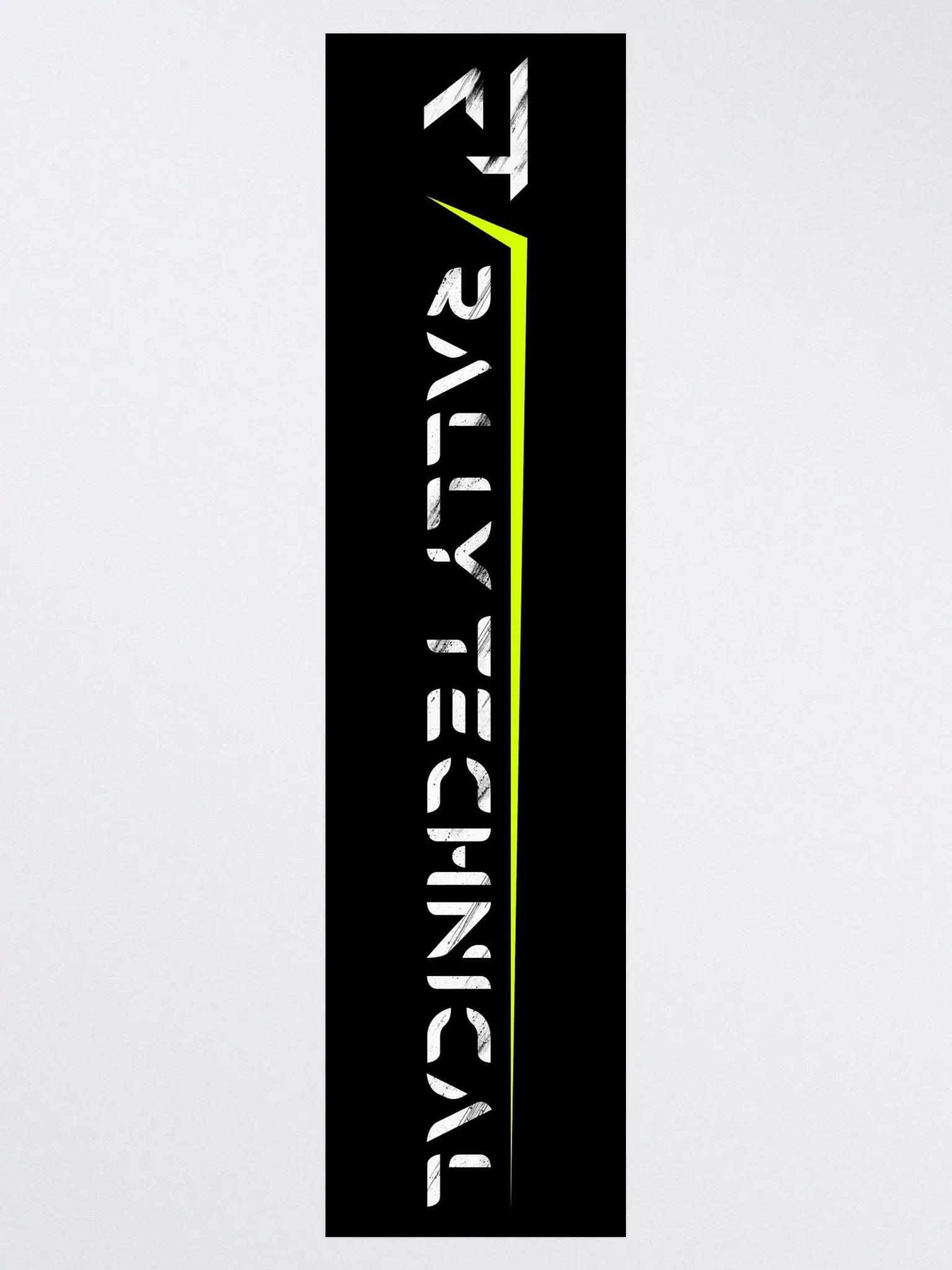 RALLY TECHNICAL Sticker 2 - Black product image (3)