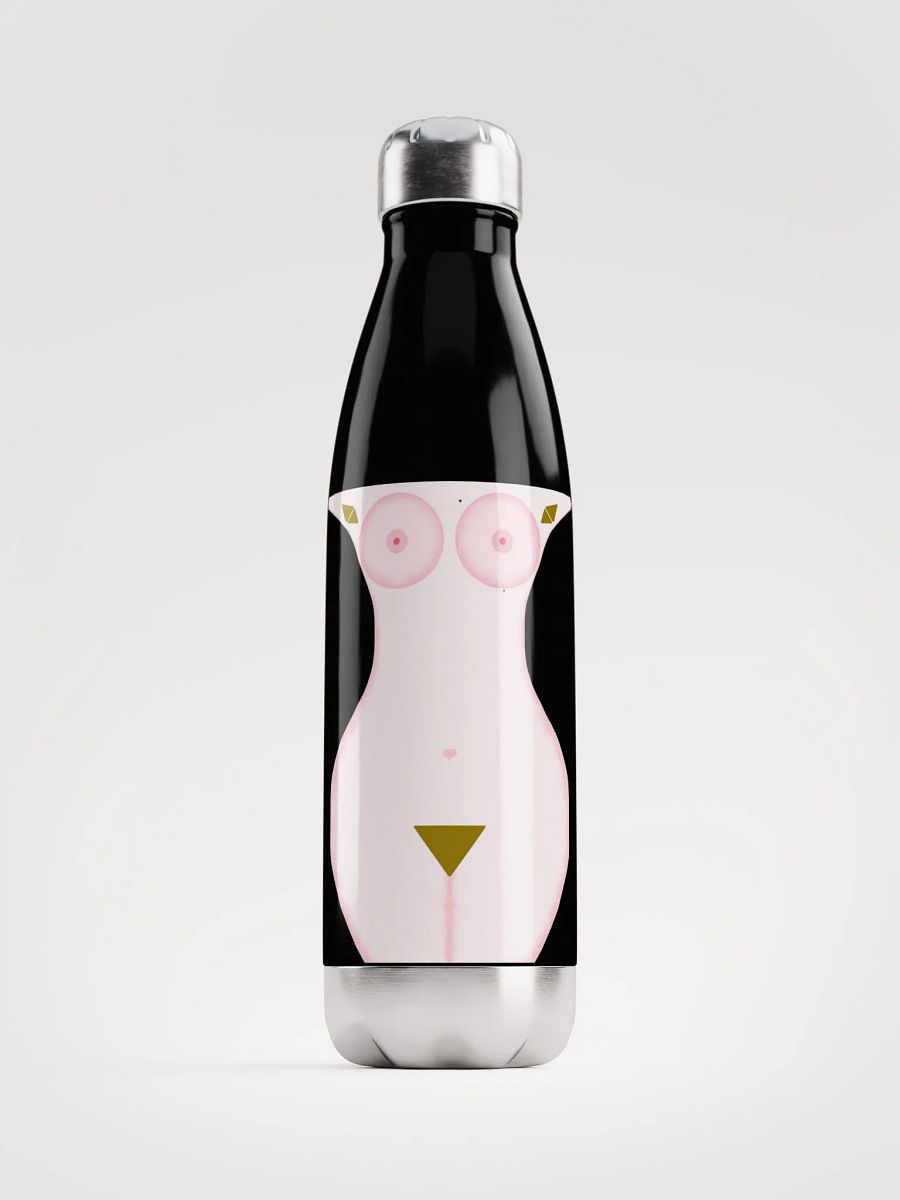 Femininity Glossy Bowling Pin Stainless Steel Water Bottle product image (1)