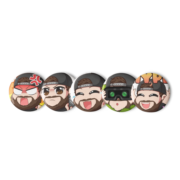 Flux Nerd Emote Pins product image (1)