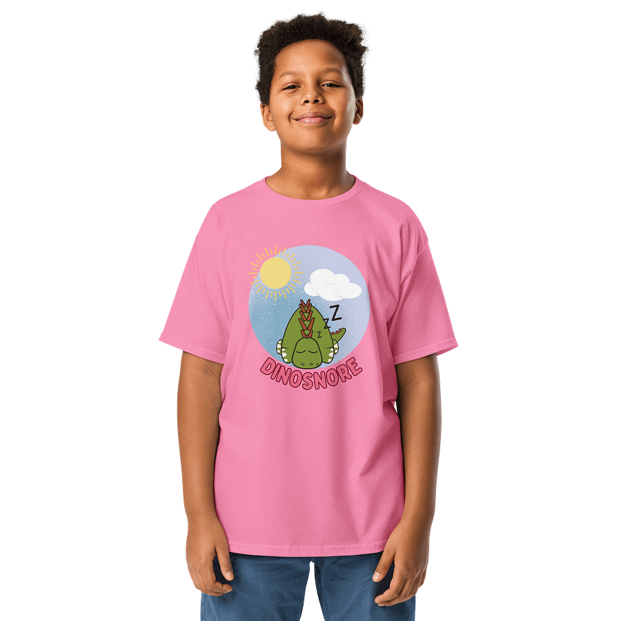 Dino Snore - Sleeping, Snoring Dinosaur Cute Shirt product image (6)