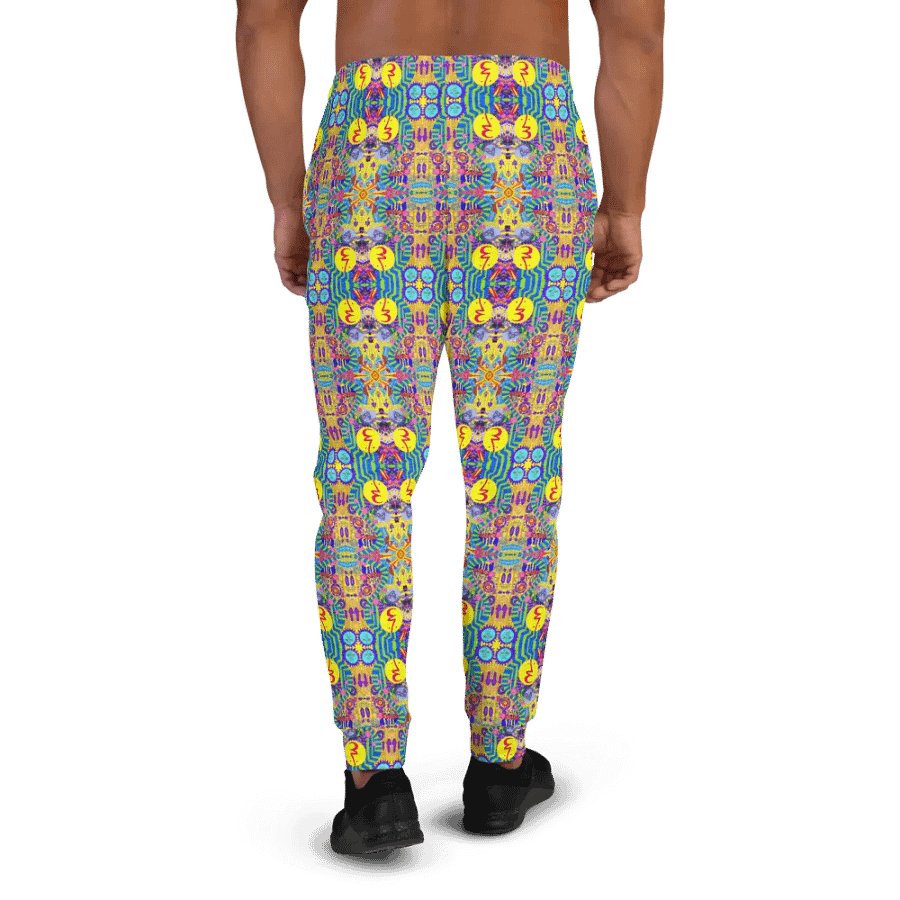 Abstract Colourful Doodles Men's Joggers product image (5)