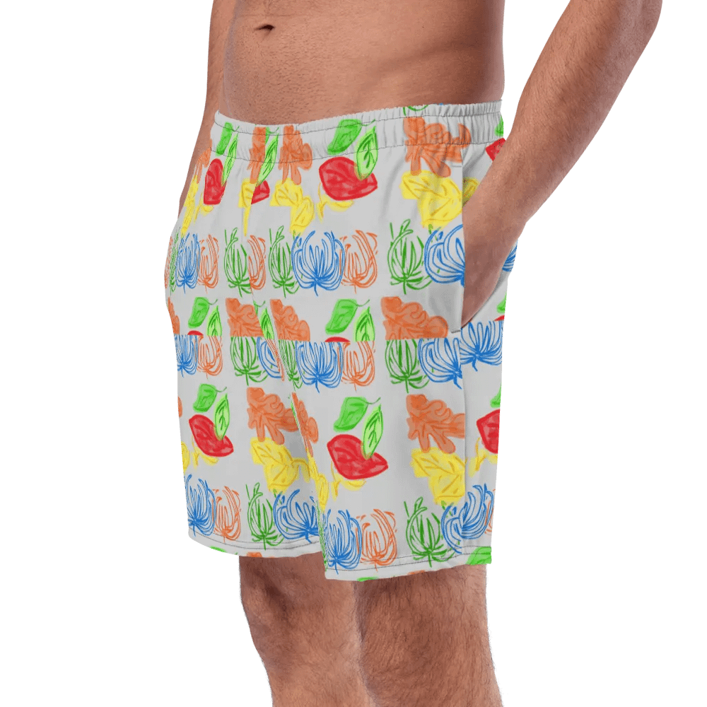 Soft and silky classic men's swim trunks product image (10)