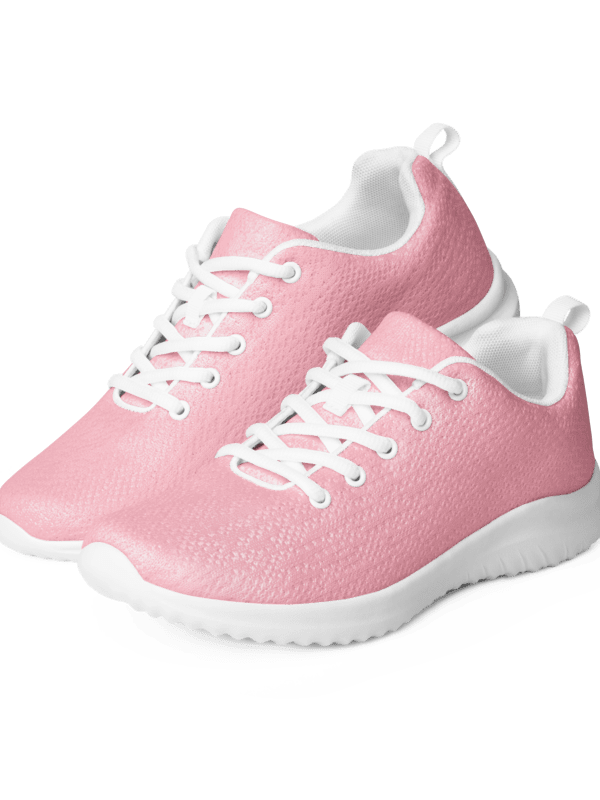 Women's Pink Athletic Shoes Lace-up Sneakers product image (2)