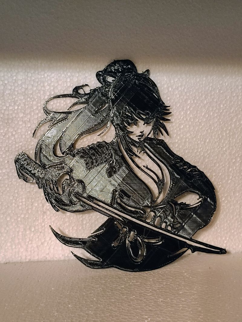 Female Samurai Wall art
