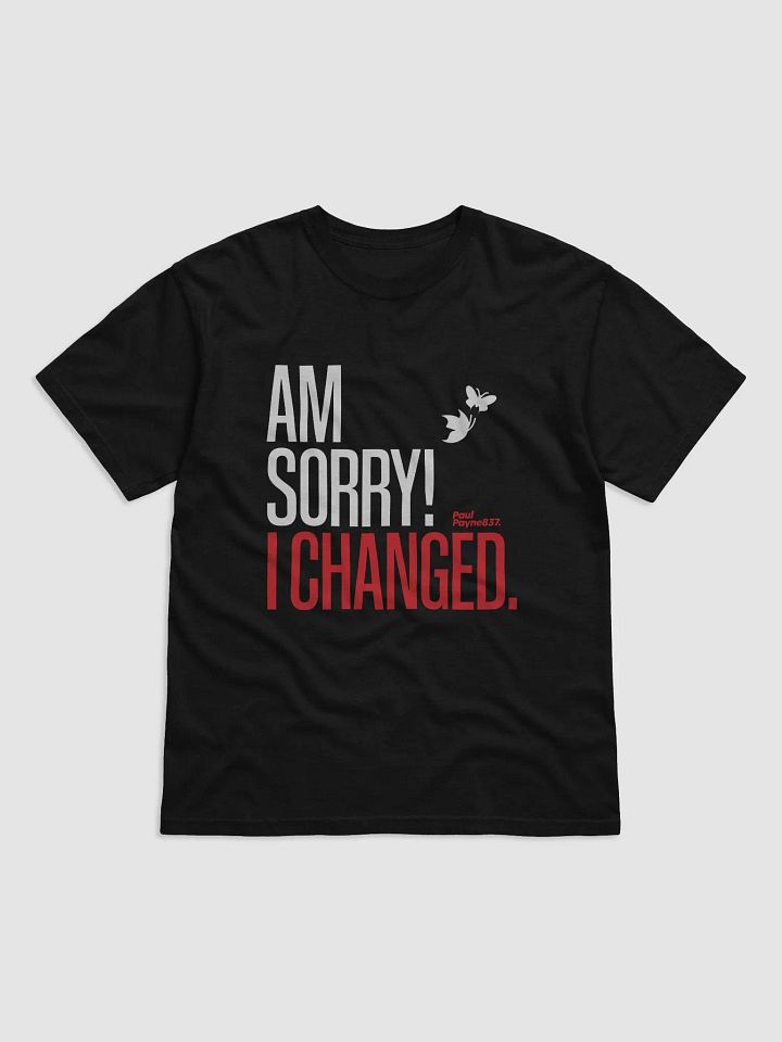 Am Sorry! I Changed T-Shirt product image (1)