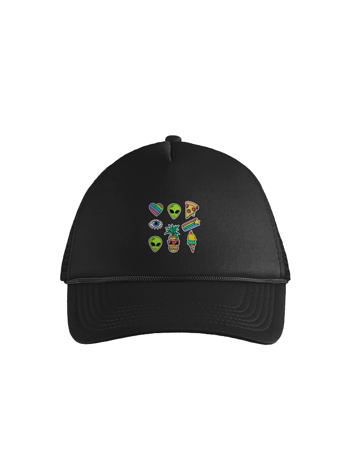 "Martians Take Belfast!" Roswell Aliens Simple Trucker Hat product image (1)