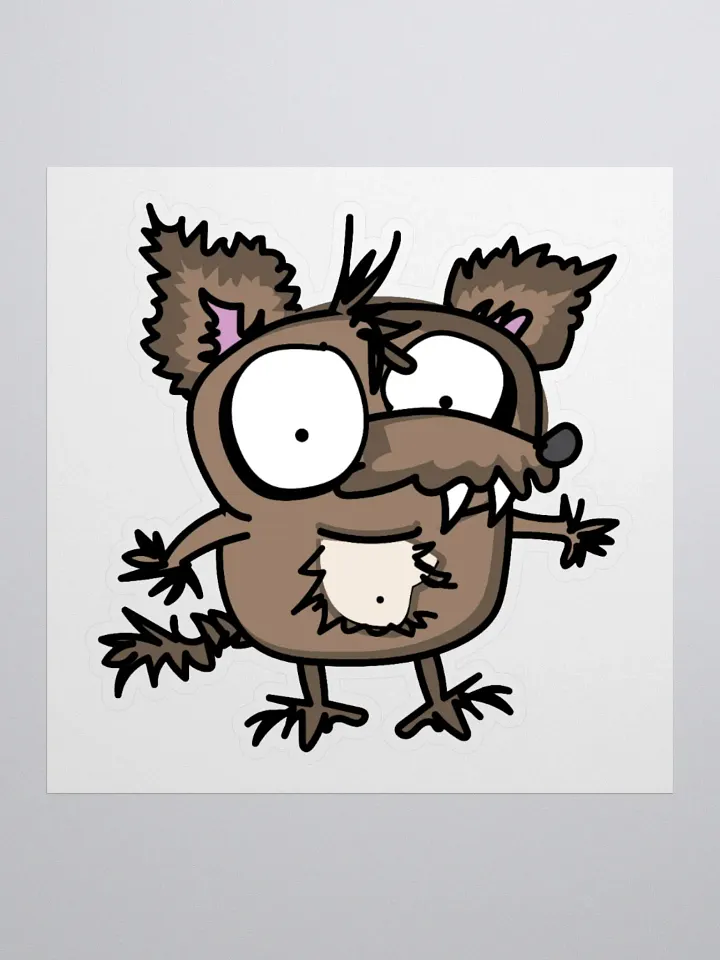 Jake the Wolf Sticker product image (1)
