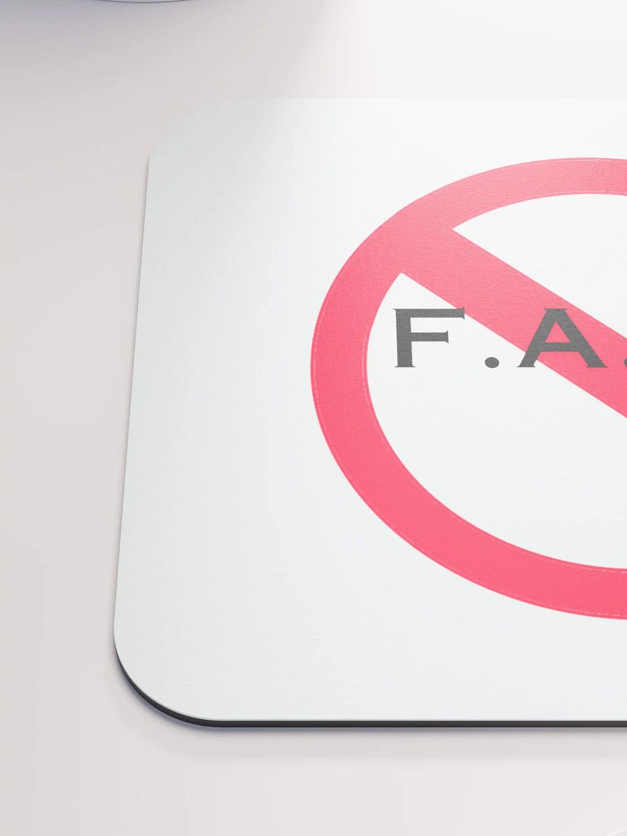 F.A.F.O Mouse Pad w/ logo product image (6)