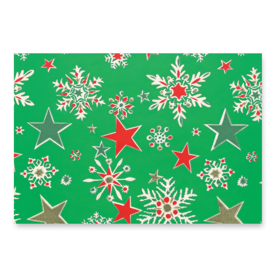 Festive Snowflake Celebration Wrapping Paper Set product image (3)