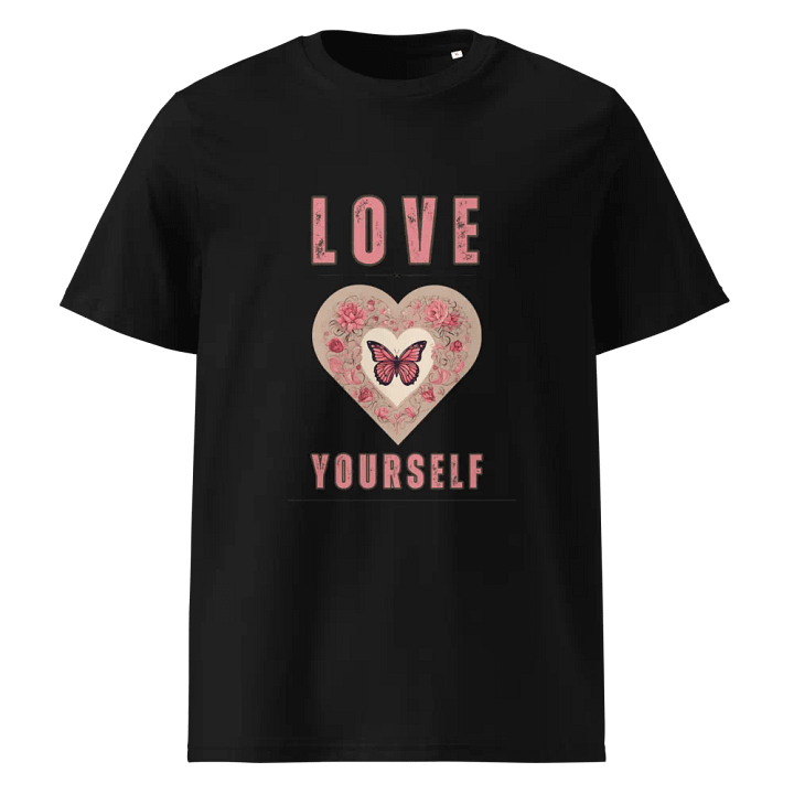 Floral Heart Love Organic Tee product image (1)