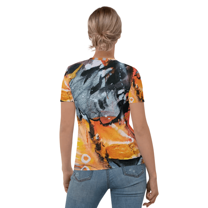 original watercolour painting printed on t shirt product image (1)