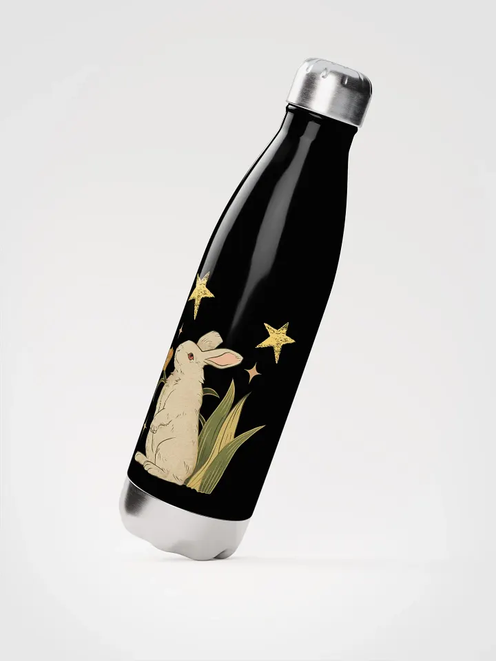 Stargazing Rabbit | Stainless Steel Water Bottle product image (2)
