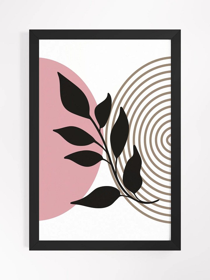 Modern Branches Framed Poster product image (1)