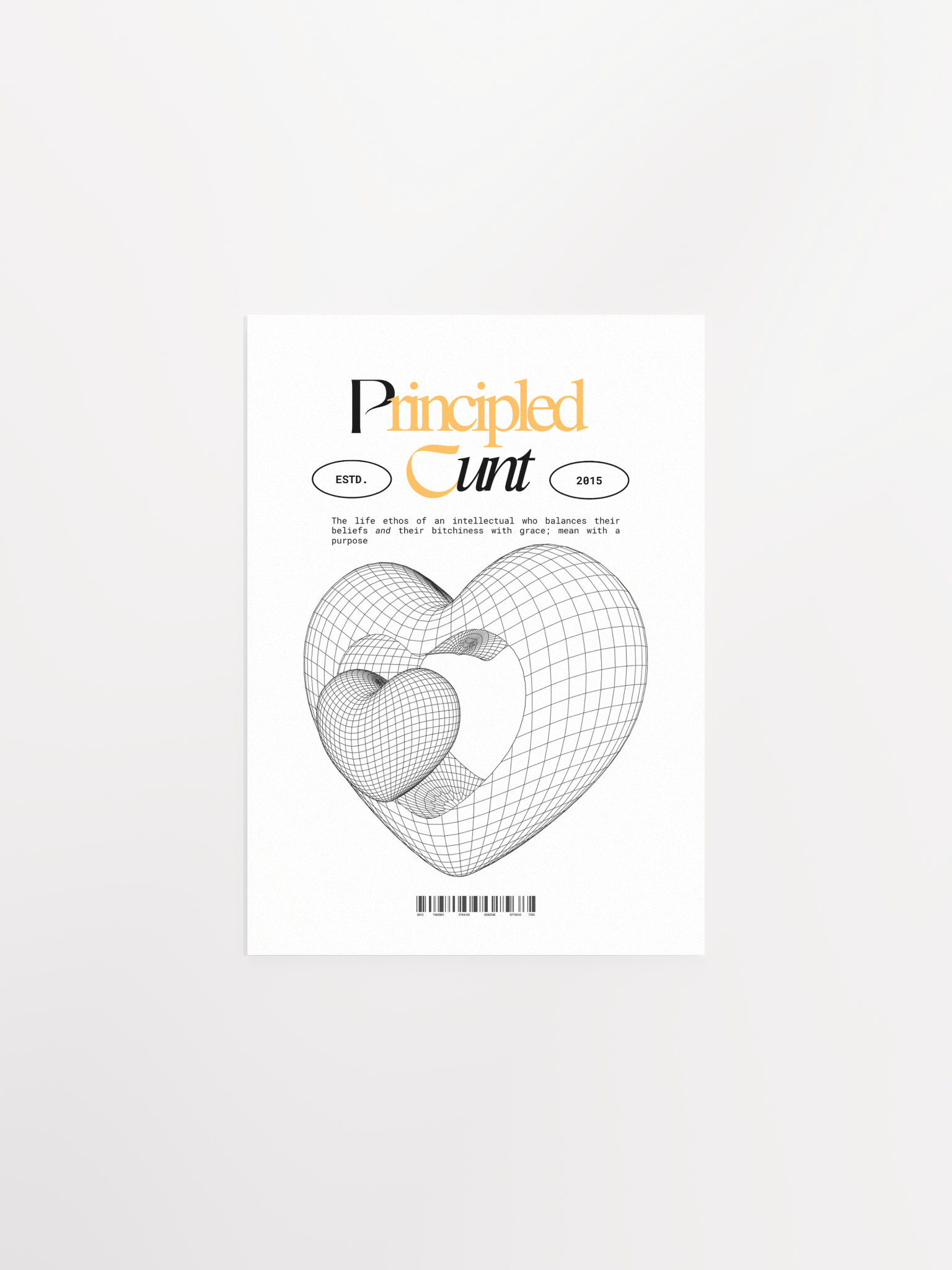 "Principled Cunt" Poster product image (1)