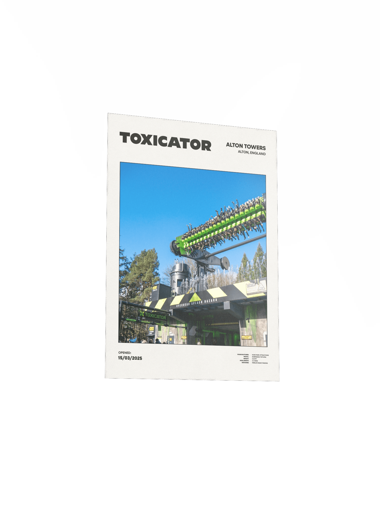 Toxicator Premium Poster product image (3)