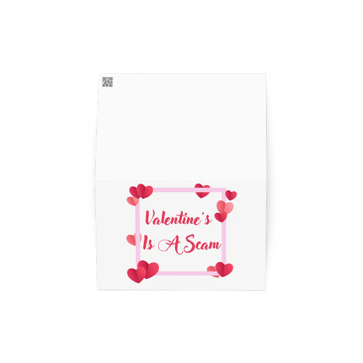 Valentine's? Is A Scam Card product image (4)