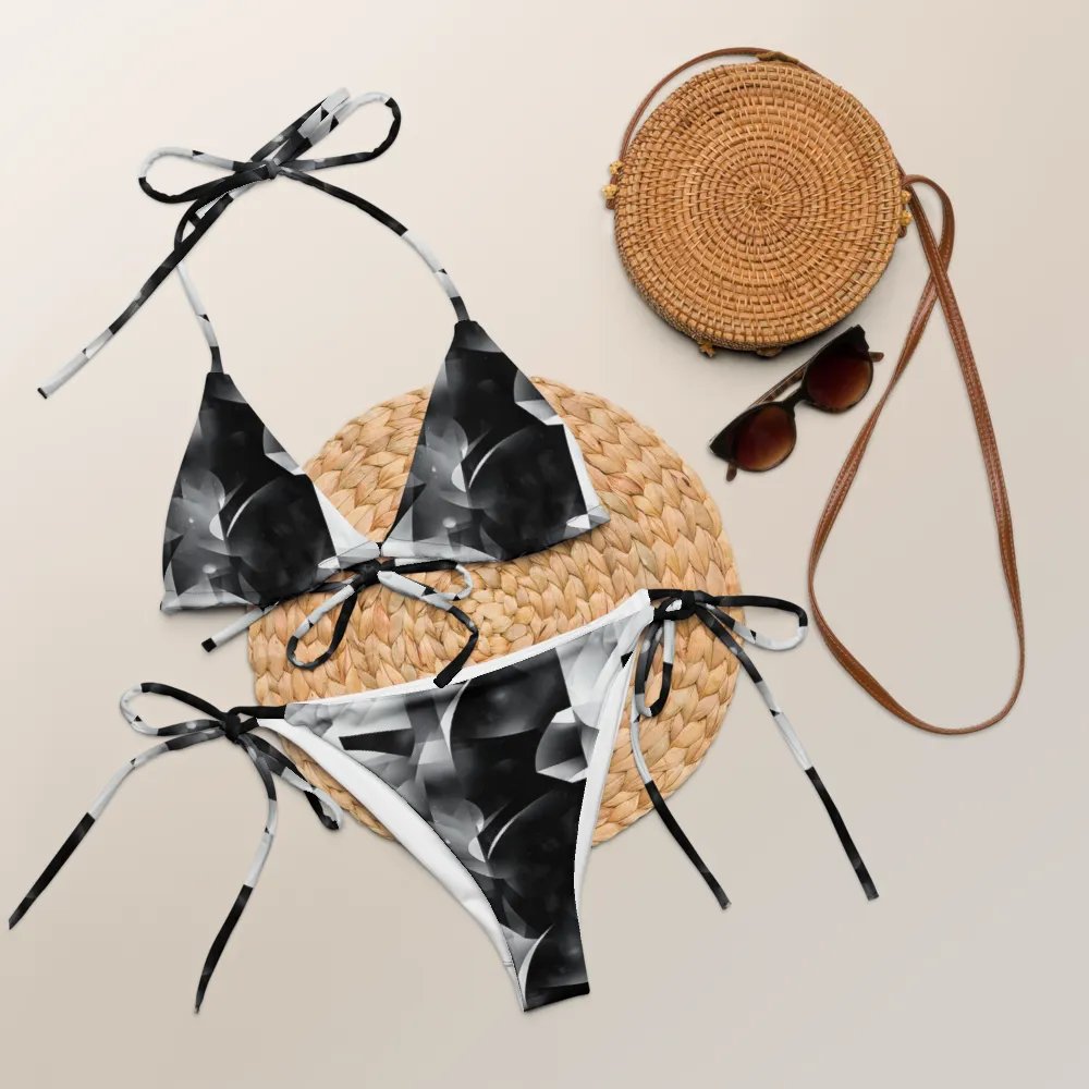 Magic Charcoal String Bikini Set product image (5)