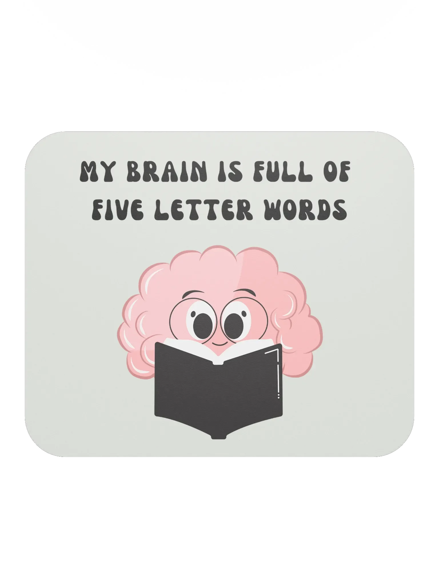 My Brain is full of Five Letter Words Mouse Pad product image (2)