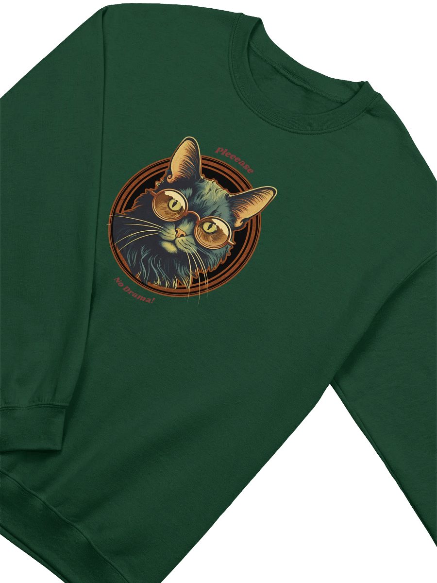 Whiskered Wisdom Crewneck Sweatshirt product image (6)